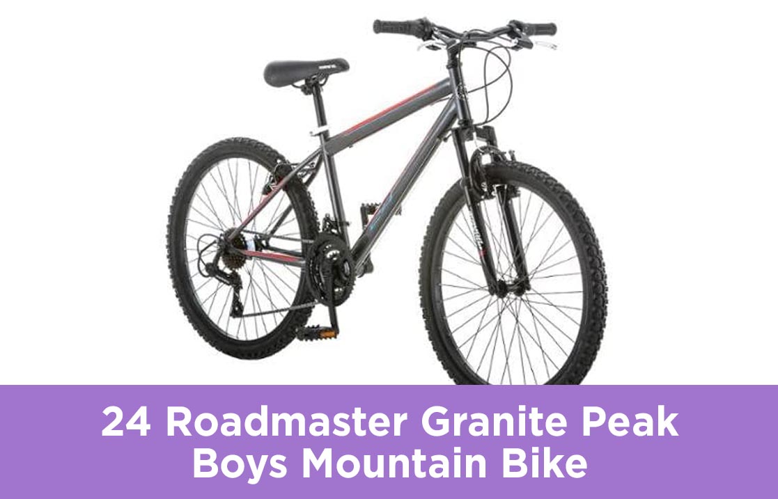 24 Roadmaster Granite Peak Boys Mountain Bike
